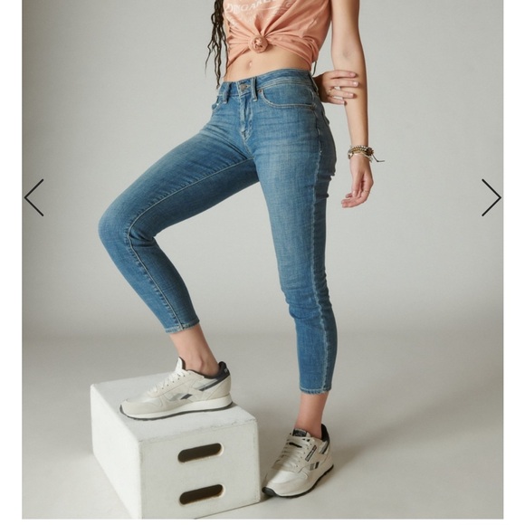 Lucky🍀Brand Low Rise Lolita Skinny Jeans, Size 0/25 - Picture 2 of 16